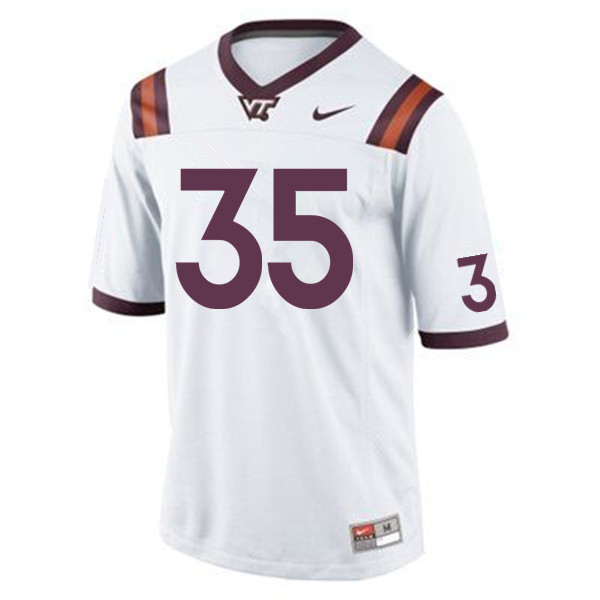 Men #35 Zion Debose Virginia Tech Hokies College Football Jerseys Sale-Maroon